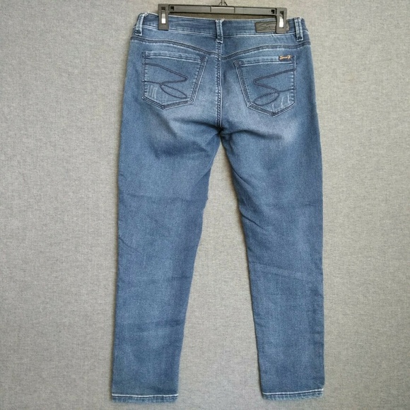 Jean Crop Capri Femme Seven 7 - Taille 6 - Mélange Coton - Très Bon état